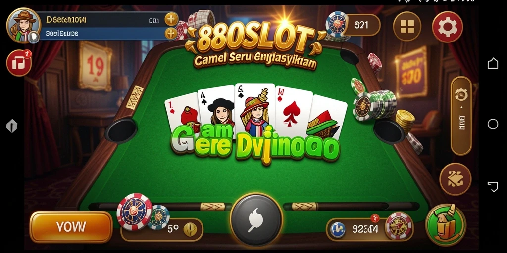 Tampilan gameplay Domino yang mendebarkan di 180SLOT.