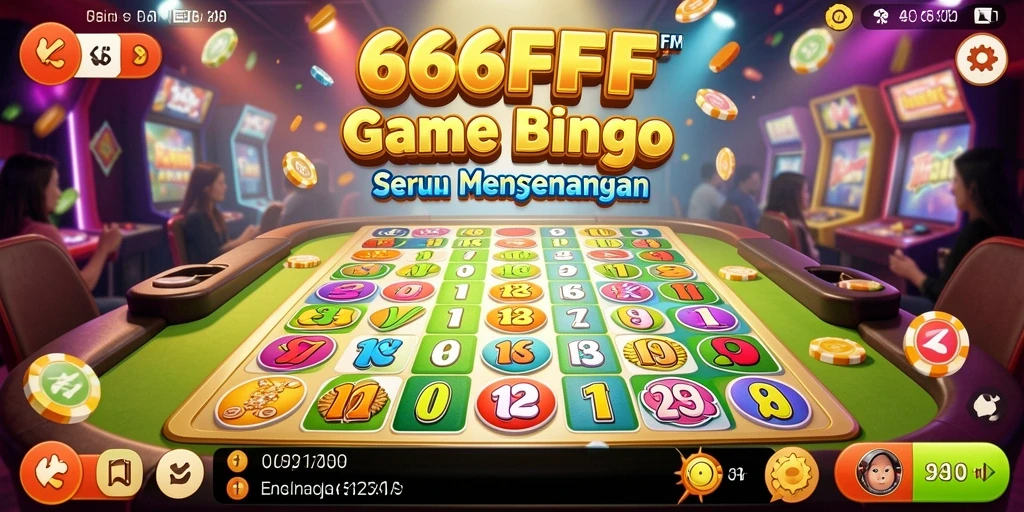 Screenshot utama 666FF menampilkan pengalaman bermain Bingo yang seru.