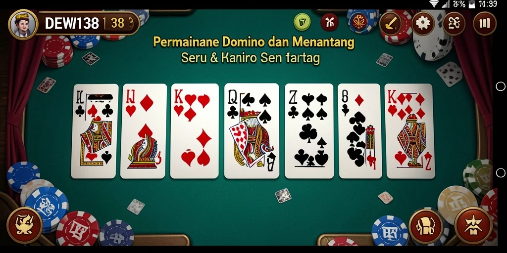 Tampilan gameplay seru dalam DEWI138 yang penuh tantangan.