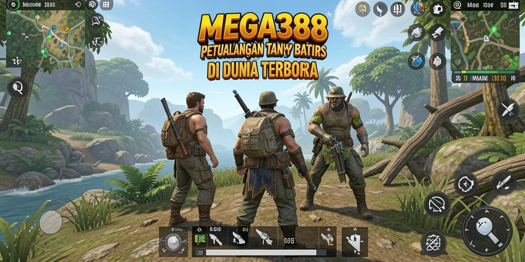 Menampilkan gameplay mendebarkan di dunia terbuka MEGA388.