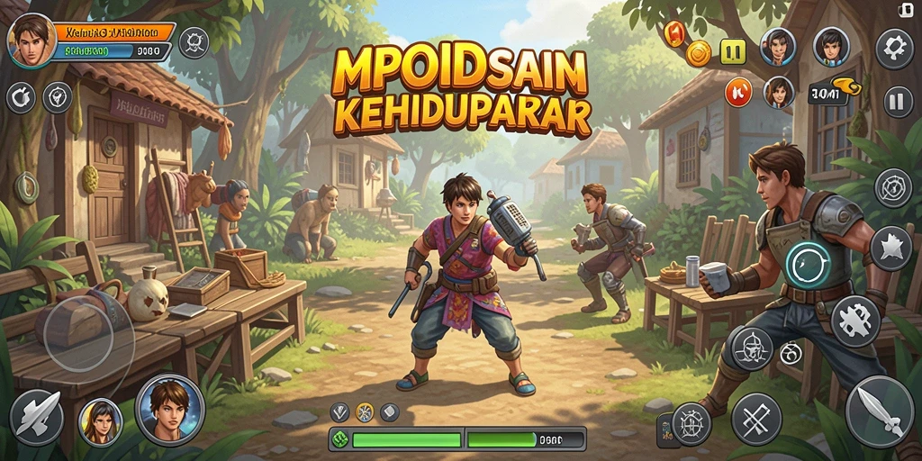 Tampilan menarik dari gameplay MPOID yang menawan