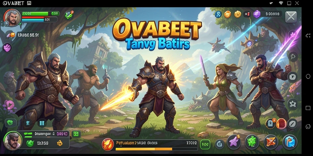 Tampilan gameplay OVABET yang menantang dan mendebarkan.