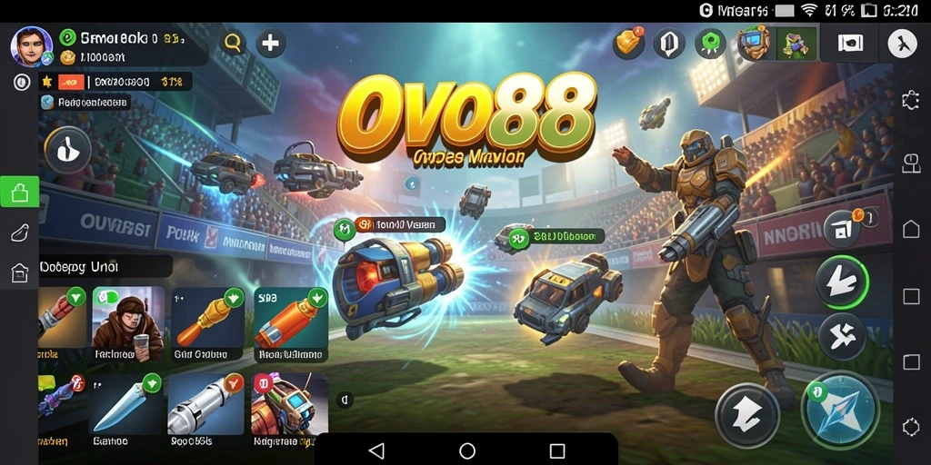 Tampilan menarik dari gameplay OVO88 yang menonjolkan dunia simulasi.