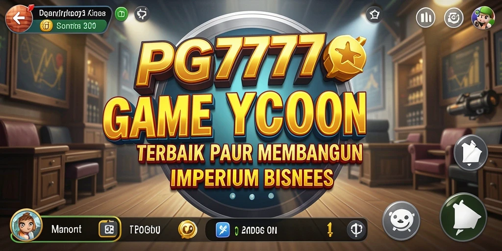 Tampilan menarik dari gameplay PG777 yang mengajak pemain mengelola bisnis.
