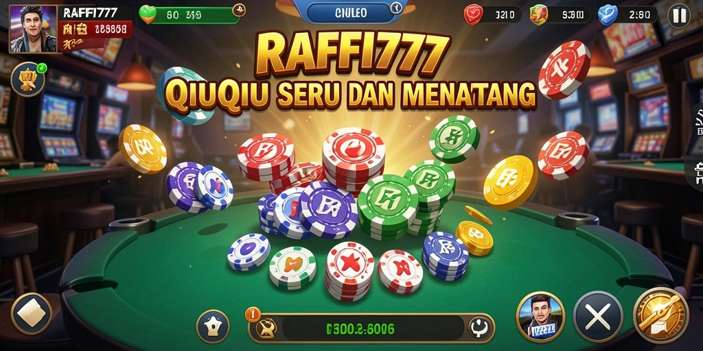 Gameplay menarik RAFFI777 dengan suasana QiuQiu yang mendebarkan.