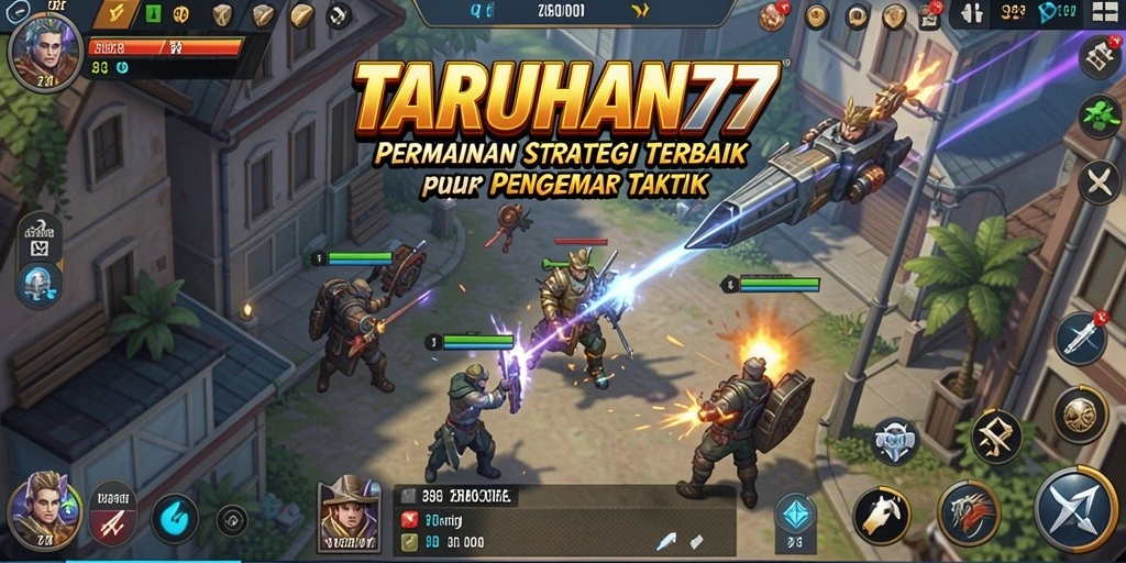 Tampilan gameplay TARUHAN77 yang seru dan interaktif.