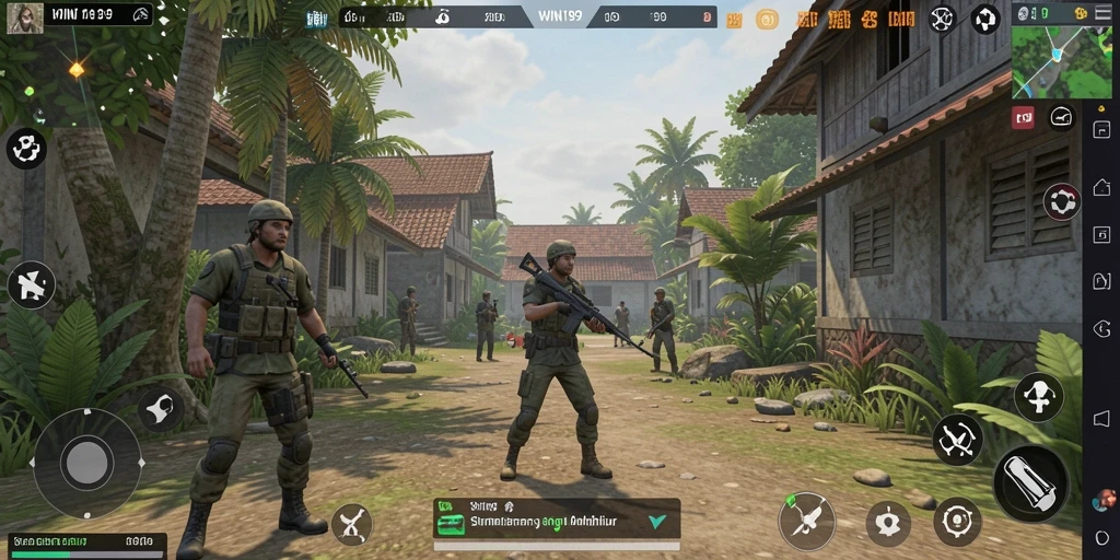 Tampilan gameplay utama WIN199 yang menarik dan interaktif.